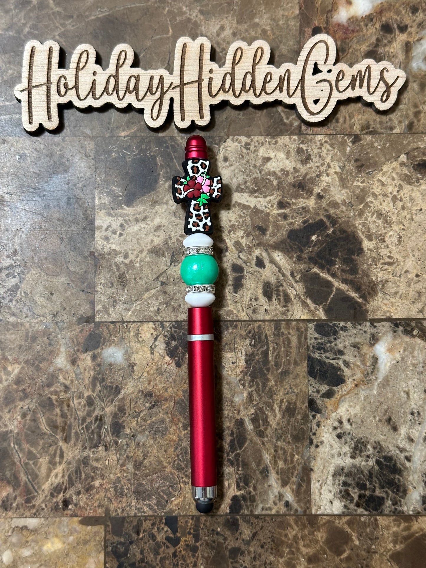 Cross burg flower/ Stylus