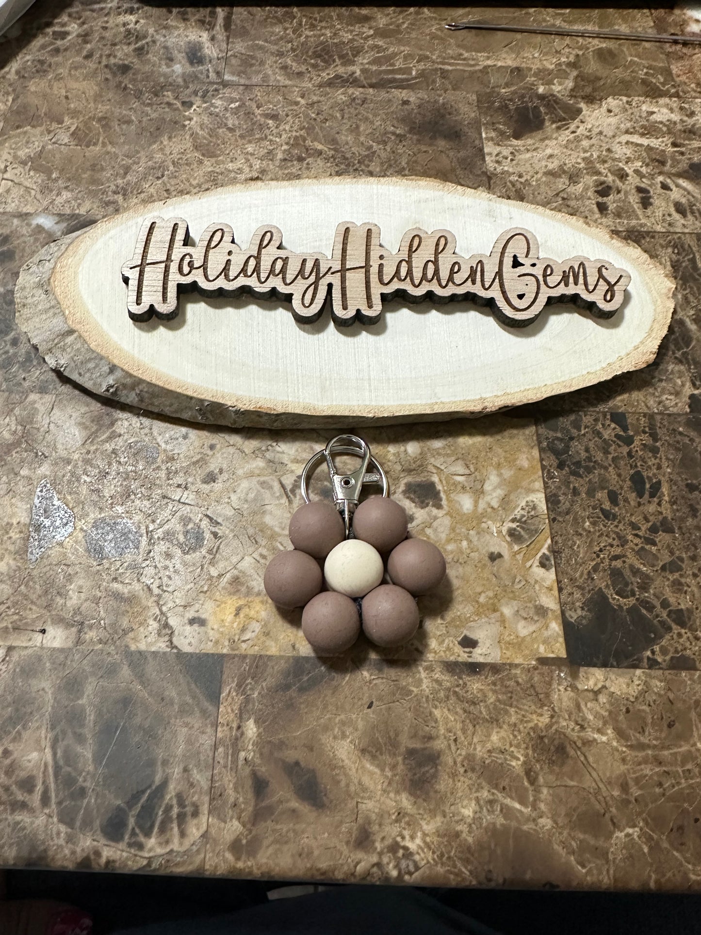 Flower Keychain