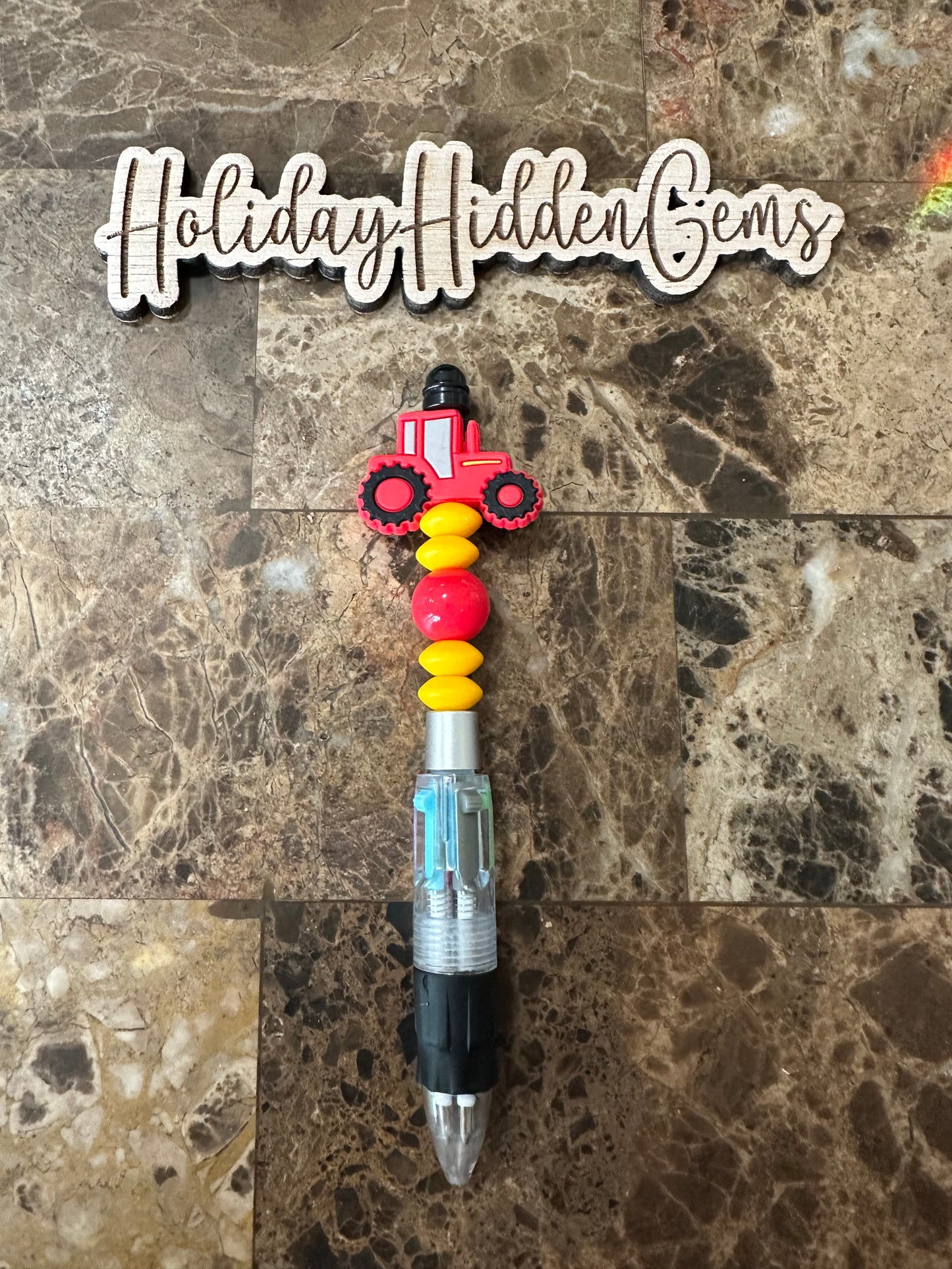 Tractor / Multicolor Pen