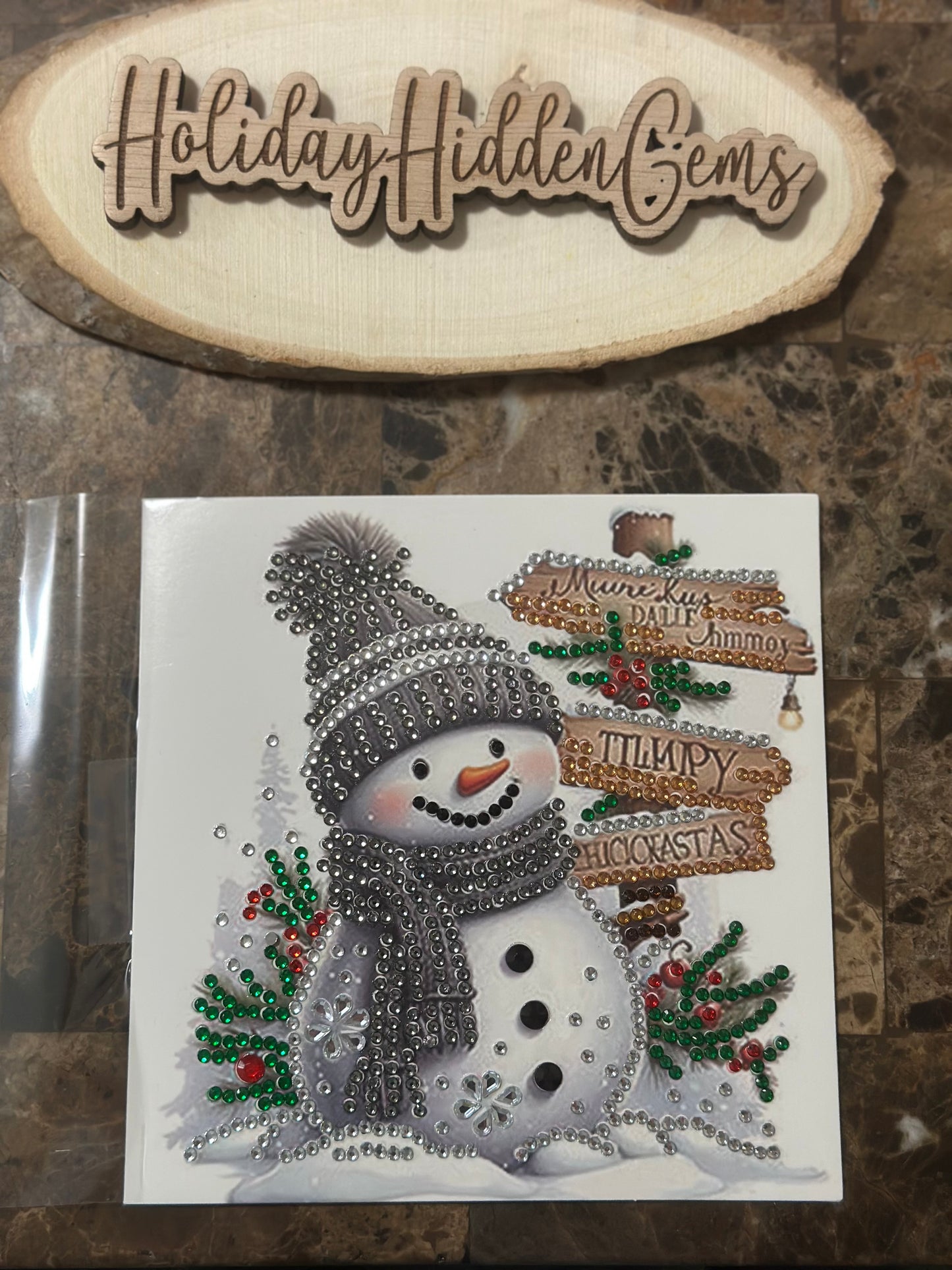 Diamond Painting Christmas Cards